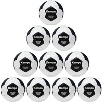 10er Ballpaket Kempa Game Changer Spectrum Synergy Primo Handball grau/marine 1 von kempa