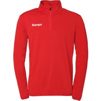 Kempa 1/4-Zip Top Sweatshirt Herren rot 3XL von kempa