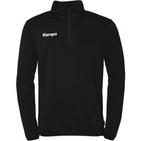 Kempa 1/4-Zip Top Sweatshirt Kinder schwarz 116 von kempa