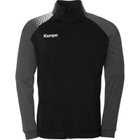 Kempa Ambition 28 Poly Trainingsjacke Kinder schwarz/anthra 164 von kempa