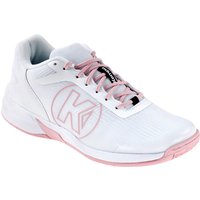 Kempa Attack 2.0 Handballschuhe Damen weiß/rose cloud weiß/rose cloud 43 von kempa