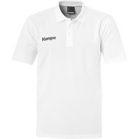 Kempa CLASSIC Poloshirt Kinder weiß 128 von kempa