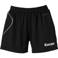 Kempa CURVE SHORTS WOMEN schwarz/weiss XL von kempa