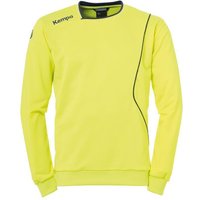 Kempa CURVE Trainings-Top Kinder fluo gelb/deep blau 140 von kempa