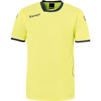 Kempa CURVE TRIKOT Kinder fluo gelb/deep blau 116 von kempa