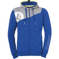 Kempa Core 2.0 Kapuzenjacke royal/dark grau melange M Kempa Core 2.0 Kapuzenjacke royal/dark grau melange M von kempa