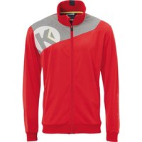 Kempa Core 2.0 Polyesterjacke rot/dark grau melange 128 von kempa