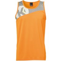 Kempa Core 2.0 Tanktop Herren fresh orange/dark grau melange S von kempa