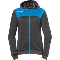 Kempa Emotion 2.0 Kapuzenjacke Damen anthrazit/kempablau XL von kempa