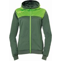 Kempa Emotion 2.0 Kapuzenjacke Damen dragon grün/hope grün M von kempa