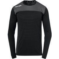 Kempa Emotion 2.0 Langarmshirt schwarz/anthrazit 152 von kempa