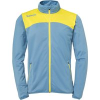 Kempa Emotion 2.0 Poly Trainingsjacke dove blau/limonengelb 140 von kempa