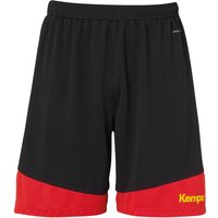 Kempa Emotion 2.0 Shorts schwarz/rot/gelb 128 von kempa