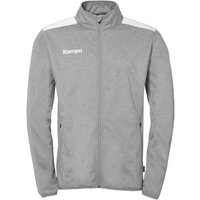 Kempa Emotion 27 Trainingsjacke Herren dark grau melange/weiß XXL von kempa