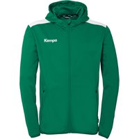 Kempa Emotion 27 Trainingsjacke mit Kapuze Herren lagune/weiß 4XL von kempa