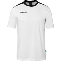 Kempa Emotion 27 Trainingsshirt Kinder weiß/schwarz 116 von kempa