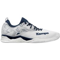 Kempa Game Changer Wing Lite 2.0 Handballschuhe Herren weiß/marine 41 von kempa