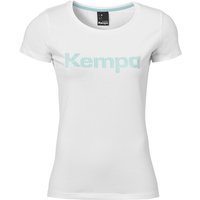 Kempa Graphic T-Shirt Damen weiß S von kempa