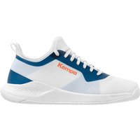 Kempa Kourtfly Handballschuhe Kinder weiß/blau 34 von kempa