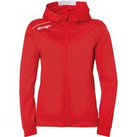 Kempa Player Kapuzenjacke Damen rot/weiß L von kempa