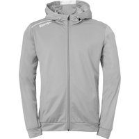 Kempa Player Kapuzenjacke Herren dark grau melange/weiß XXL von kempa