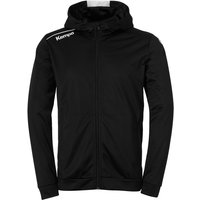 Kempa Player Kapuzenjacke Herren schwarz/weiß XXL von kempa