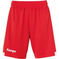 Kempa Player Long Basketballshorts Damen rot/weiß L von kempa