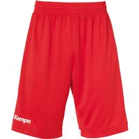 Kempa Player Long Basketballshorts Kinder rot/weiß 128 von kempa