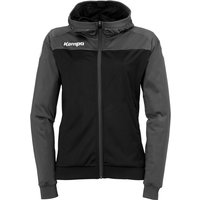Kempa Prime Multi Trainingsjacke mit Kapuze Damen schwarz/anthrazit XS Kempa Prime Multi Trainingsjacke mit Kapuze Damen schwarz/anthrazit XS von kempa