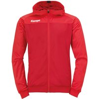 Kempa Prime Multi Trainingsjacke mit Kapuze chilirot/rot L Kempa Prime Multi Trainingsjacke mit Kapuze chilirot/rot L von kempa