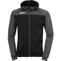 Kempa Prime Multi Trainingsjacke mit Kapuze schwarz/anthrazit M Kempa Prime Multi Trainingsjacke mit Kapuze schwarz/anthrazit M von kempa