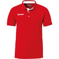 Kempa Prime Poloshirt rot/weiß XXL von kempa