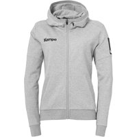 Kempa Status Kapuzenjacke Damen grau melange M Kempa Status Kapuzenjacke Damen grau melange M von kempa