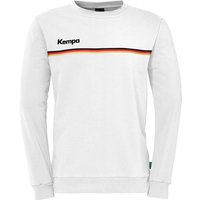 Kempa Team Germany Sweatshirt Kinder weiß 164 von kempa