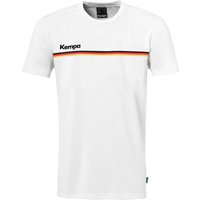 Kempa Team Germany Deutschland T-Shirt Herren weiß M von kempa