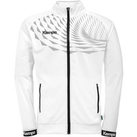 Kempa Wave 26 Poly Trainingsjacke Herren weiß/grau S von kempa