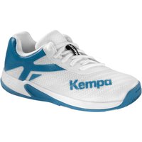 Kempa Wing 2.0 Handballschuhe Kinder weiß/deep blau 31 von kempa