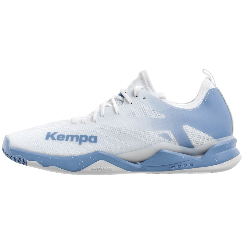 Kempa Wing Lite 2.0 Handballschuhe weiß/lake blau weiß/lake blau 36 von kempa