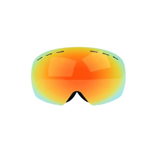 keynoyin Doppelschichtige Anti-Beschlag-Skibrille für Damen und Herren, Outdoor-Bergsteigen, winddicht, schwarzer Rahmen, echte rote und schwarze und weiße Streifen keynoyin Doppelschichtige Anti-Beschlag-Skibrille für Damen und Herren, Outdoor-Bergsteigen, winddicht, schwarzer Rahmen, echte rote und schwarze und weiße Streifen von keynoyin
