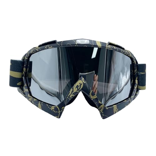 keynoyin Outdoor-Motorrad-Reitausrüstung, Schutzbrille, Gesichtsschutz, Motorrad-Skibrille-06 von keynoyin