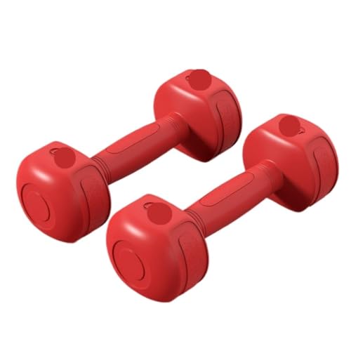 Hantel Hanteln For Männer, Sportgeräte For Männer Und Frauen, Ein Paar Schlankheitsarme, Fitnessgeräte For Yoga Dumbell(Red,4kg) von kfzhenqi