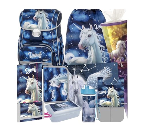 Pferd Horses Pegasus Einhorn Pony blau 10 Teile Schulranzen Ranzen Tornister Set mit Sticker-von-Kids4shop Rucksack Schultüte 85 cm Pferd Horses Pegasus Einhorn Pony blau 10 Teile Schulranzen Ranzen Tornister Set mit Sticker-von-Kids4shop Rucksack Schultüte 85 cm von kids4shop