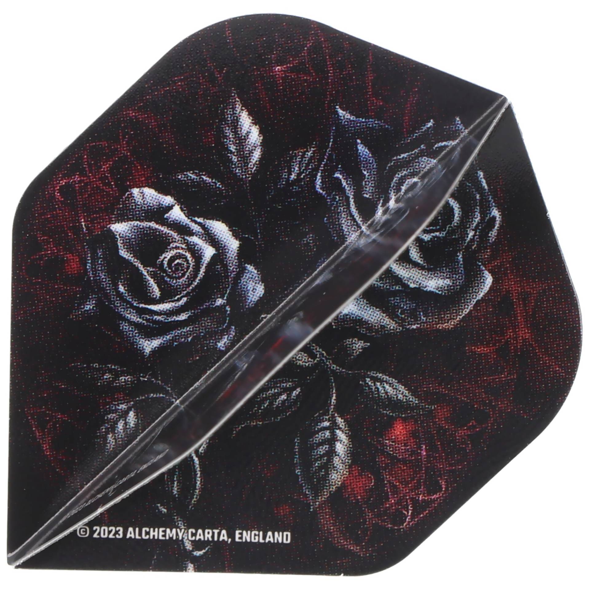 Alchemy Dart Flights Std No2, schwarz, Rosen Alchemy Dart Flights Std No2, schwarz, Rosen von kilo80