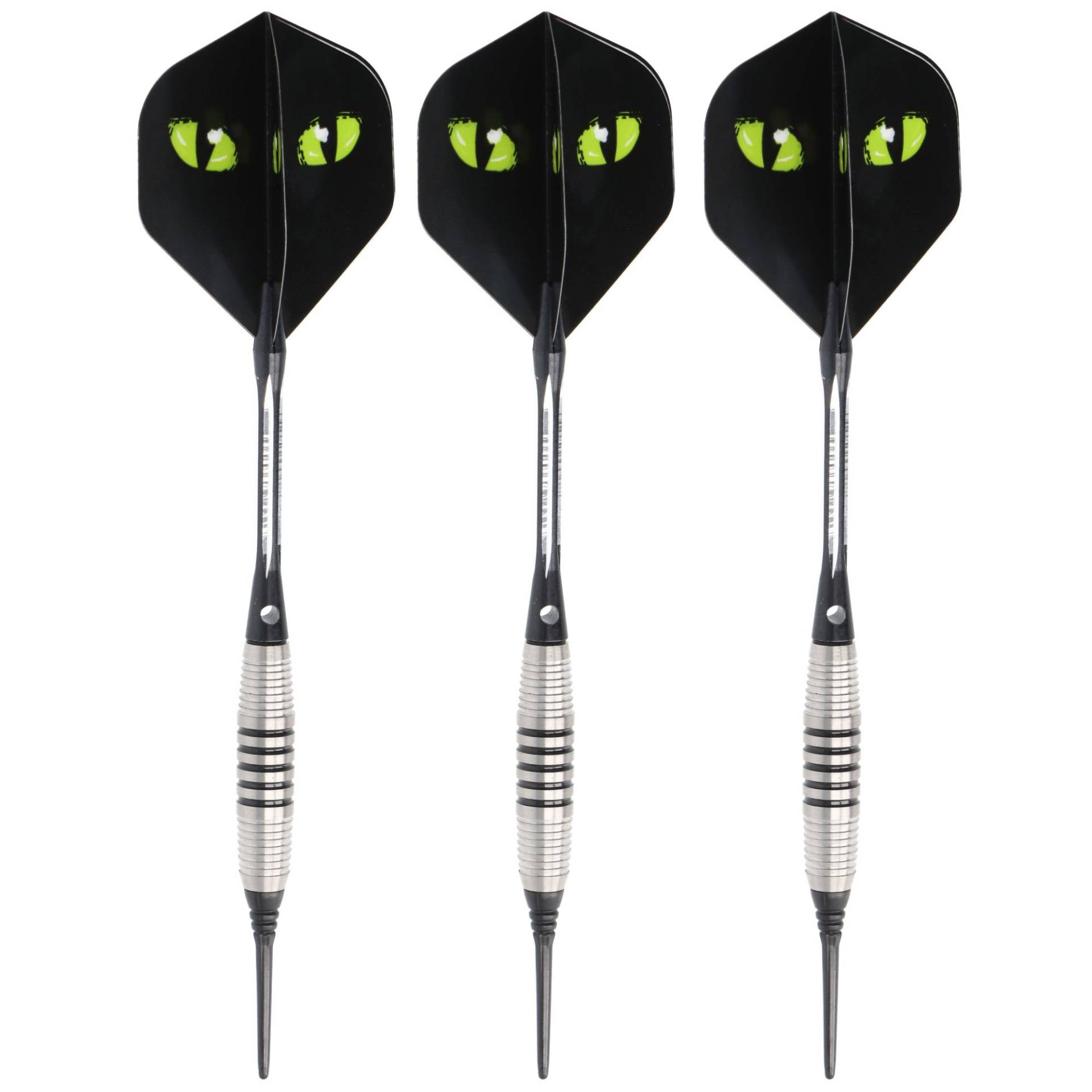 Dartset Softdart, silber-schwarz mit Dart Flights, 18 Gramm Dartset Softdart, silber-schwarz mit Dart Flights, 18 Gramm von kilo80