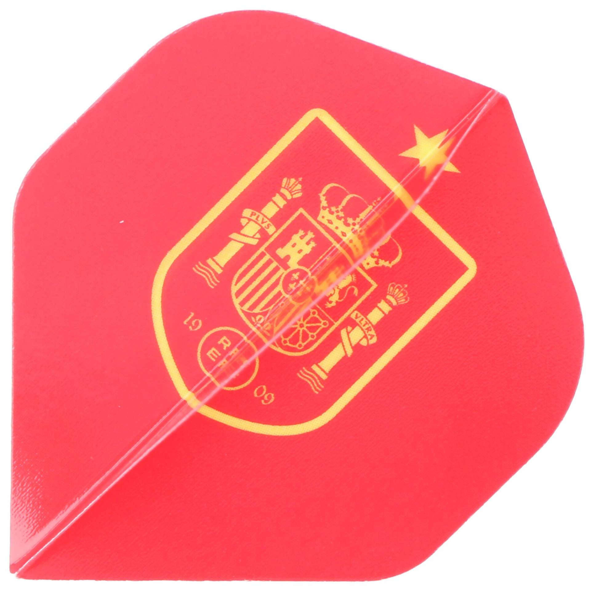 Espana Spanien Football Dartflight, Official Licensed, No2, Std, F1, rot, 3 Stück von kilo80