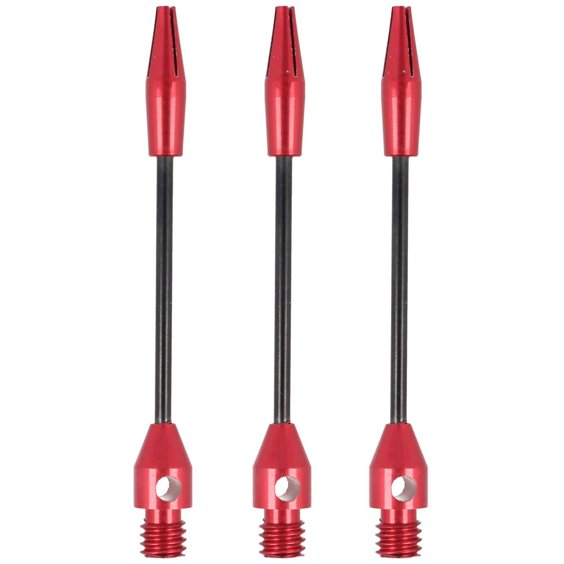 Schaft rot-schwarz, 5,2cm, 3 Stück Schaft rot-schwarz, 5,2cm, 3 Stück von kilo80