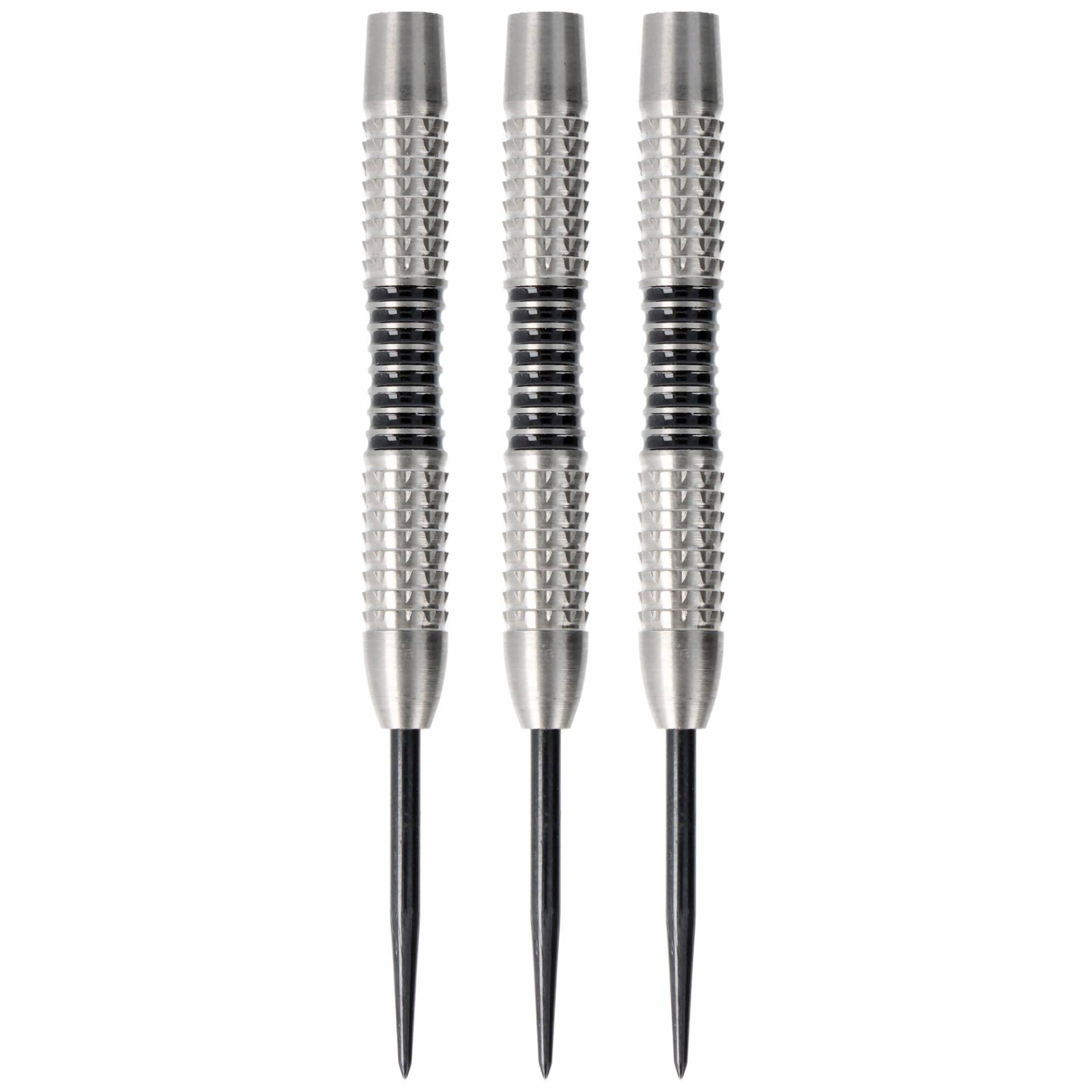 Steeldart Barrel silber schwarz mit Mulde, 90% Tungsten, 26gr Steeldart Barrel silber schwarz mit Mulde, 90% Tungsten, 26gr von kilo80