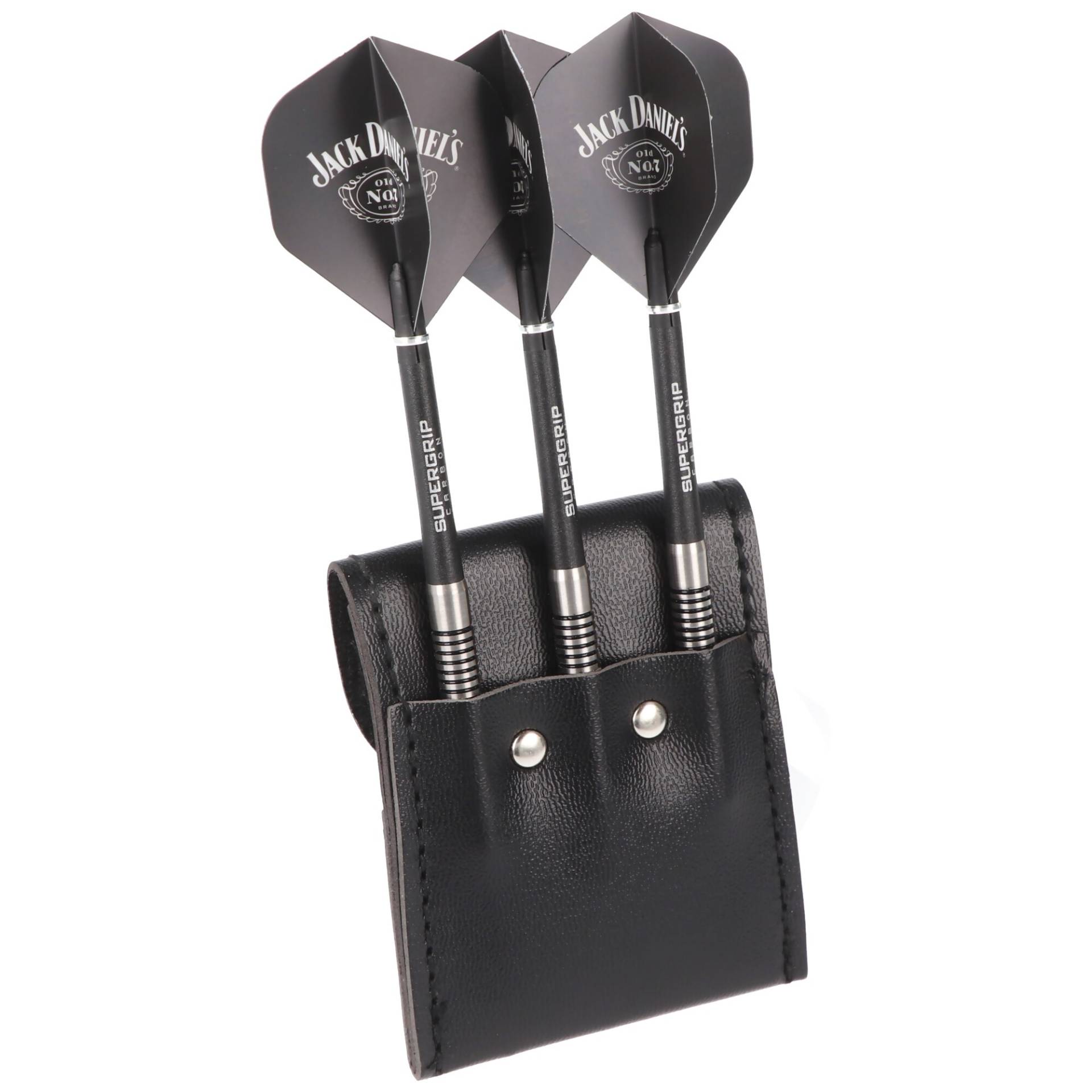 Steeldartset 18 Gramm mit Jack Daniels Flights und Darttasche Steeldartset 18 Gramm mit Jack Daniels Flights und Darttasche von kilo80