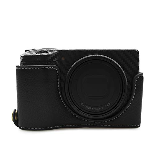 kinokoo Bottom Case für Ricoh GR III PU Leder Halbtasche GR III/GR 3 Grip Case, Echtes Schwarz, Klassisch kinokoo Bottom Case für Ricoh GR III PU Leder Halbtasche GR III/GR 3 Grip Case, Echtes Schwarz, Klassisch von kinokoo