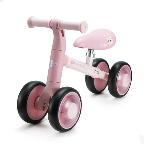 Kinderkraft Laufrad Cutie, Lernlaufrad, Kinderlaufrad, Lauflernrad ohne Pedale, Räder mit LED-Lichtern, Modernes Design, Sichere Konstruktion, für Kinder ab 1 Jahr, Rosa Kinderkraft Laufrad Cutie, Lernlaufrad, Kinderlaufrad, Lauflernrad ohne Pedale, Räder mit LED-Lichtern, Modernes Design, Sichere Konstruktion, für Kinder ab 1 Jahr, Rosa von kk Kinderkraft